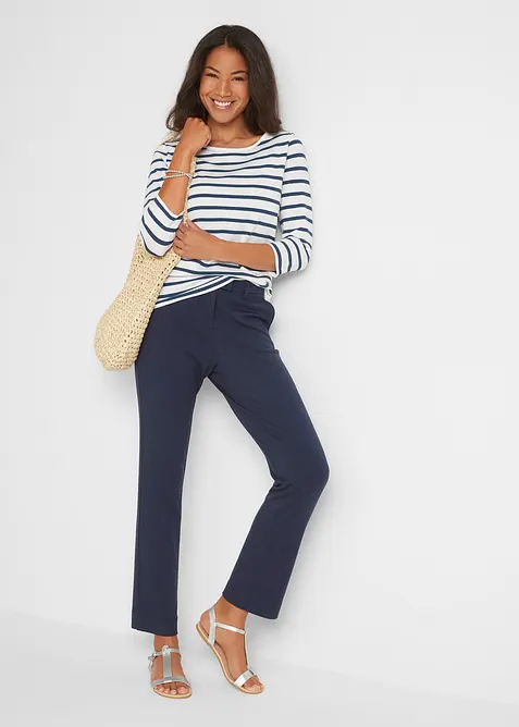 T-shirt manches longues coton, bonprix