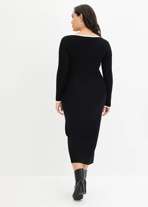 Robe près du corps en maille, bonprix