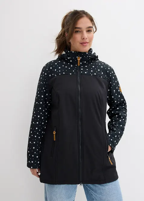 Parka en softshell technique avec doublure polaire douillette, bonprix