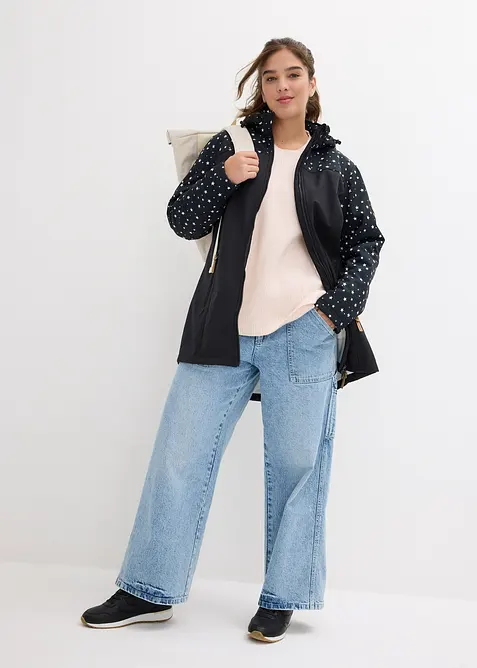 Parka en softshell technique avec doublure polaire douillette, bonprix