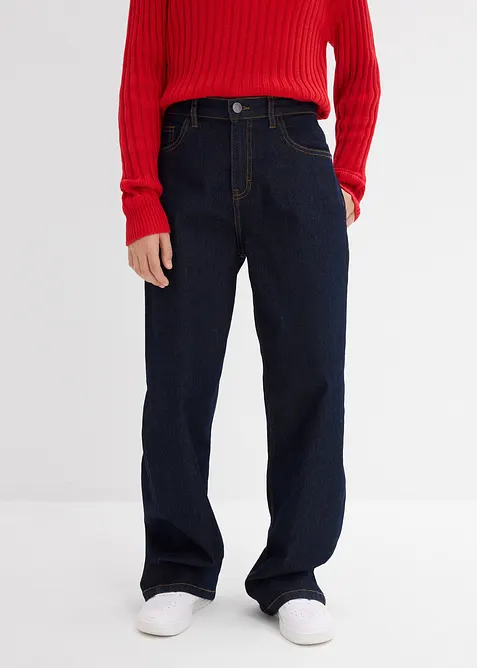 Jean large taille mi-haute, bonprix