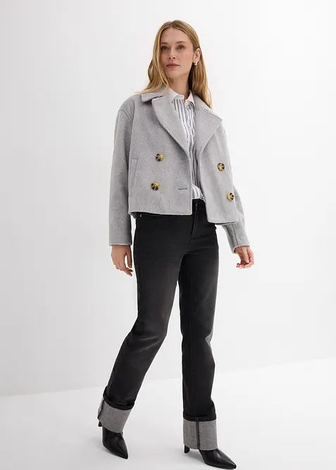 Chemisier oversize 100% coton, bonprix