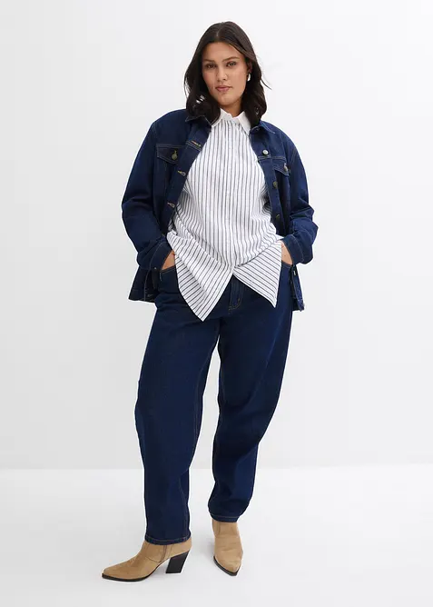 Chemisier oversize 100% coton, bonprix