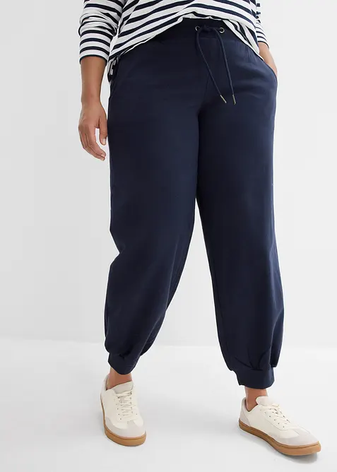 Pantalon de jogging, taille &eacute;lastiqu&eacute;e, bonprix