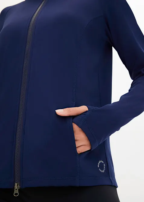 Veste de surv&ecirc;tement chaude avec mitaine, bonprix