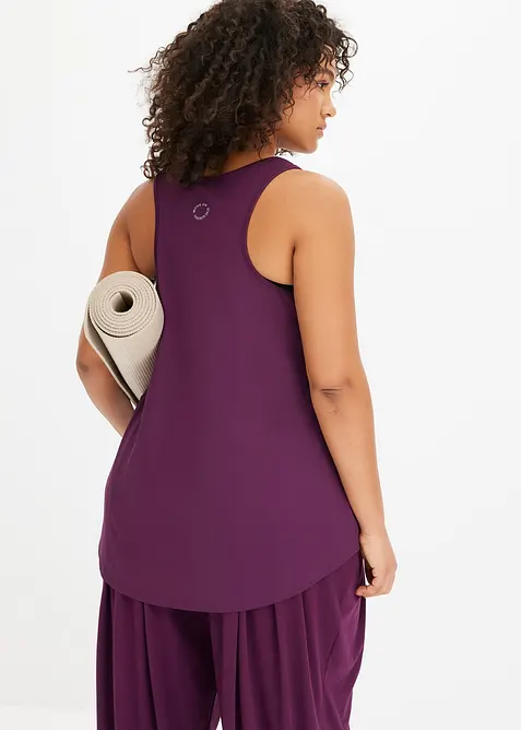 Top avec dos nageur, s&eacute;chage rapide, bonprix