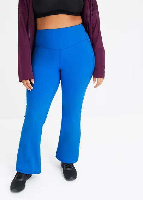 Legging de sport &eacute;vas&eacute; et confortable avec poche portable, s&eacute;chage rapide, bonprix