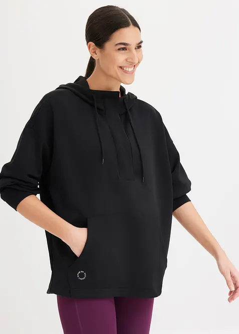 Sweat-shirt à capuche oversize et ultra-doux avec modal, bonprix