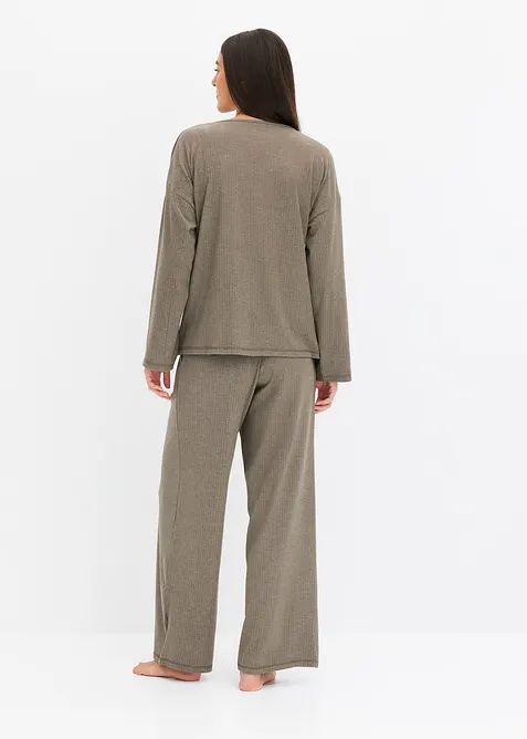 Ensemble d'int&eacute;rieur en mati&egrave;re c&ocirc;tel&eacute;e douce, bonprix