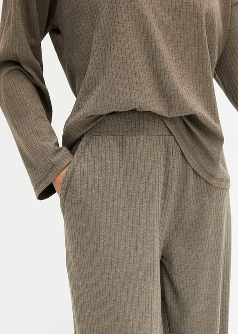 Ensemble d'int&eacute;rieur en mati&egrave;re c&ocirc;tel&eacute;e douce, bonprix