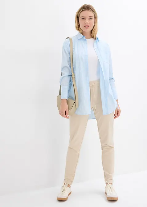 Pantalon jogger en viscose mélangée, bonprix