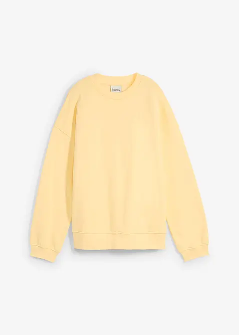 Sweat-shirt oversize 100% coton, bonprix