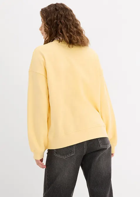 Sweat-shirt oversize 100% coton, bonprix