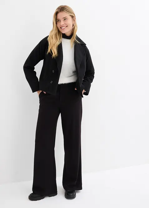 Pantalon large à pinces, bonprix