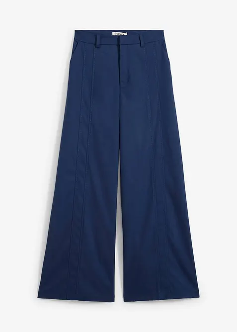 Pantalon ample à taille haute, bonprix