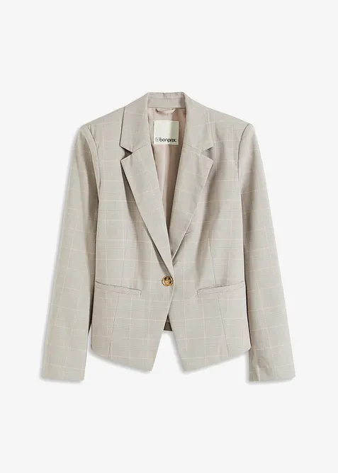 Blazer &agrave; carreaux &eacute;cossais, bonprix