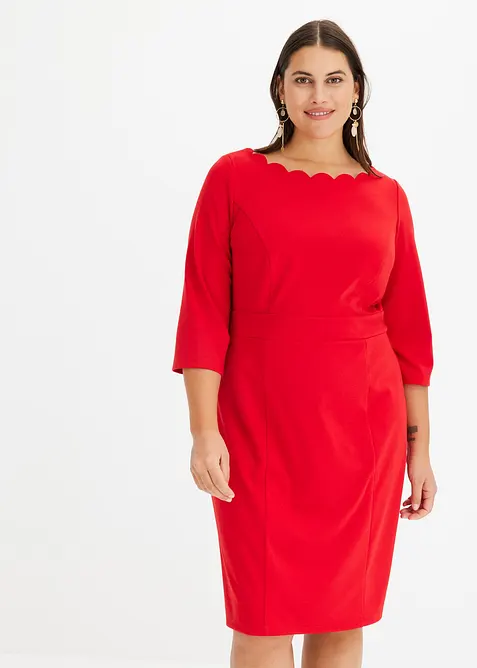 Robe fourreau en jersey milano, bonprix