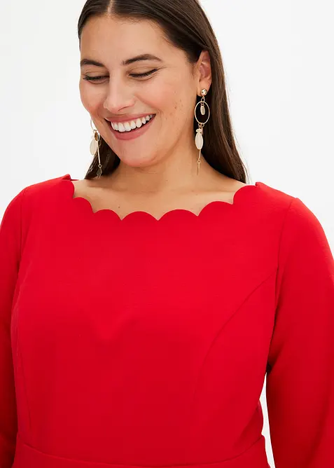 Robe fourreau en jersey milano, bonprix