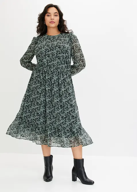 Robe midi, bonprix