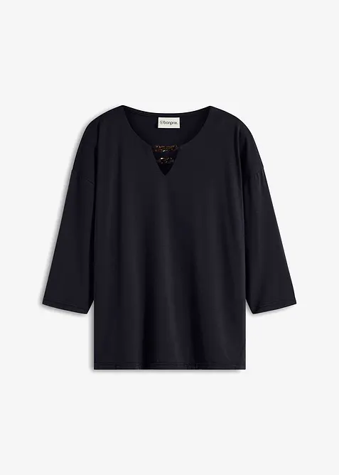 T-shirt tunique, bonprix