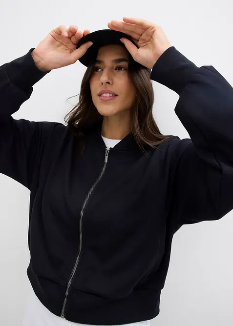 Blouson doux en sweat, bonprix