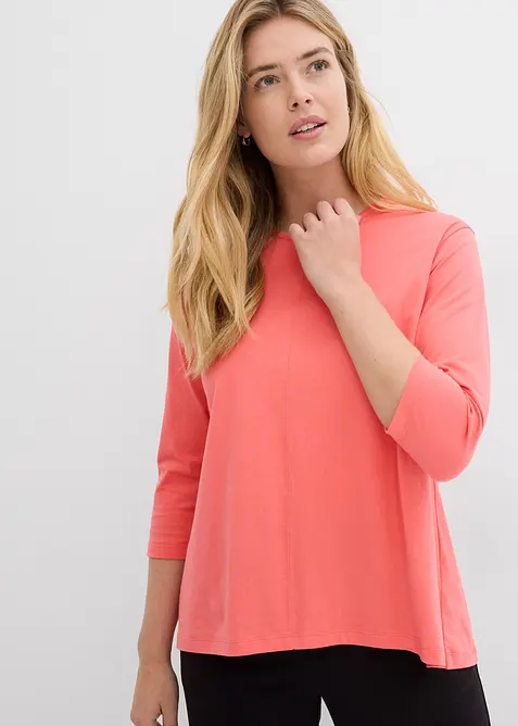 T-shirt boxy en coton, bonprix