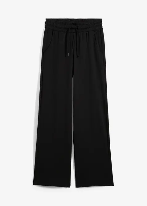 Pantalon en jersey interlock, bonprix