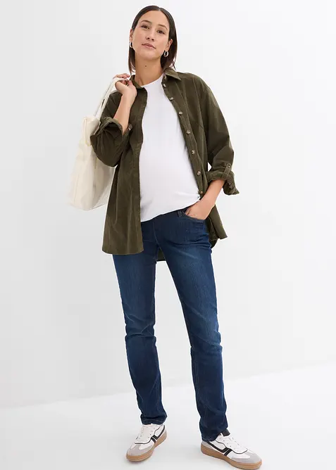 Lot de 2 T-shirts de grossesse en coton, bonprix