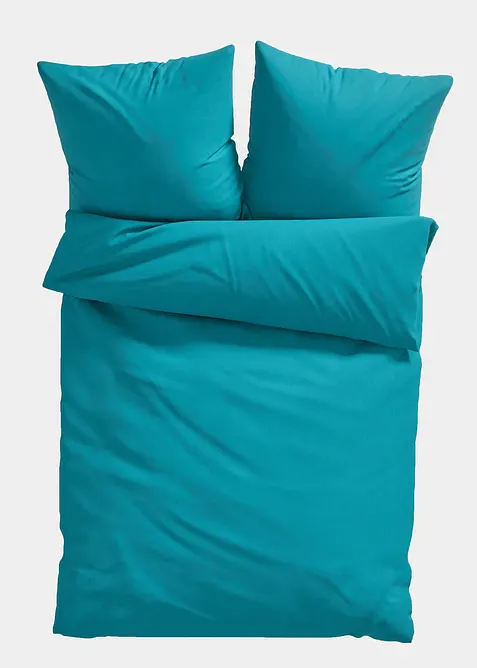 Parure de lit en coton m&eacute;lang&eacute;, bonprix