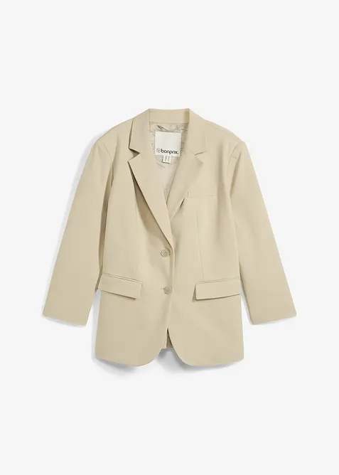 Blazer oversize &agrave; &eacute;paules l&eacute;g&egrave;rement rembourr&eacute;es, bonprix