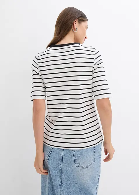 T-shirt &eacute;pais 100% coton, bonprix