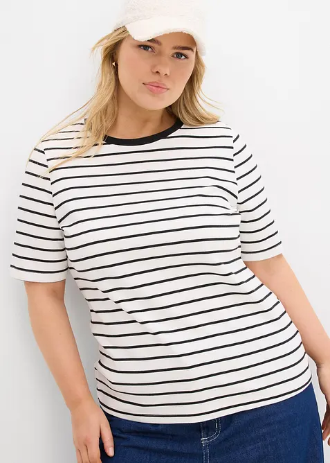 T-shirt épais 100% coton, bonprix