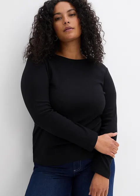 Lot de 2 T-shirts c&ocirc;tel&eacute;s, bonprix