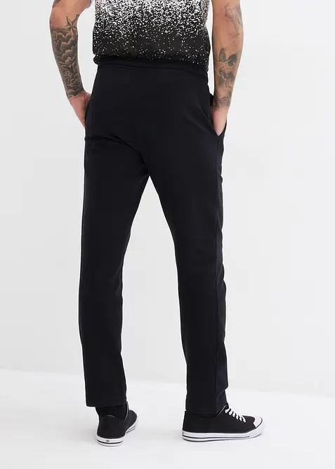 Pantalon de jogging à jambes droites, intérieur gratté doux, bonprix