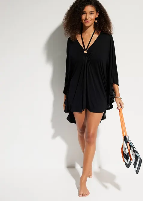 Tunique de plage transparente en viscose, bonprix