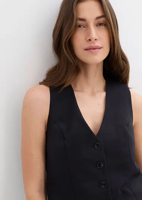 Gilet court sans manches, bonprix