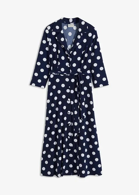 Robe-chemise avec lien à nouer (ens. 2 pces.), bonprix