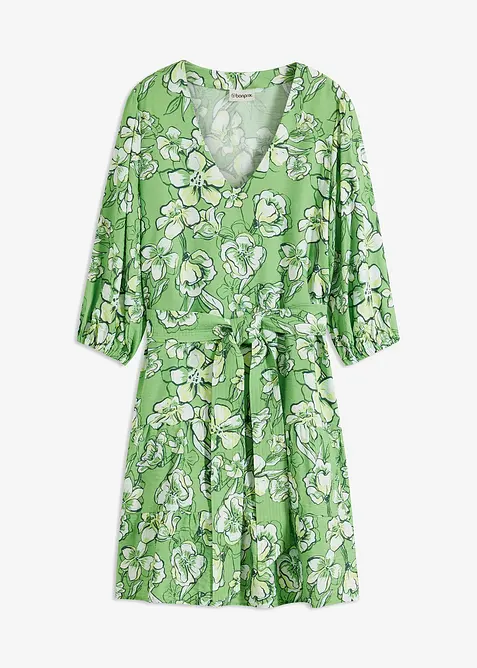 Robe courte en douce viscose mélangée, bonprix