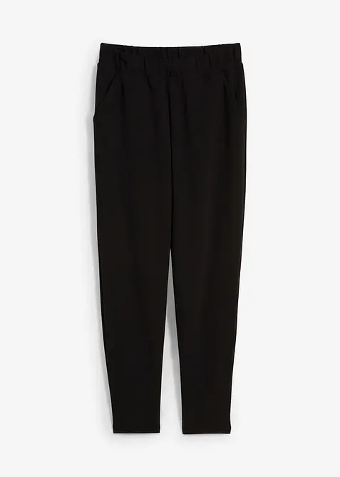 Pantalon en n&eacute;opr&egrave;ne &agrave; taille &eacute;lastiqu&eacute;e, bonprix