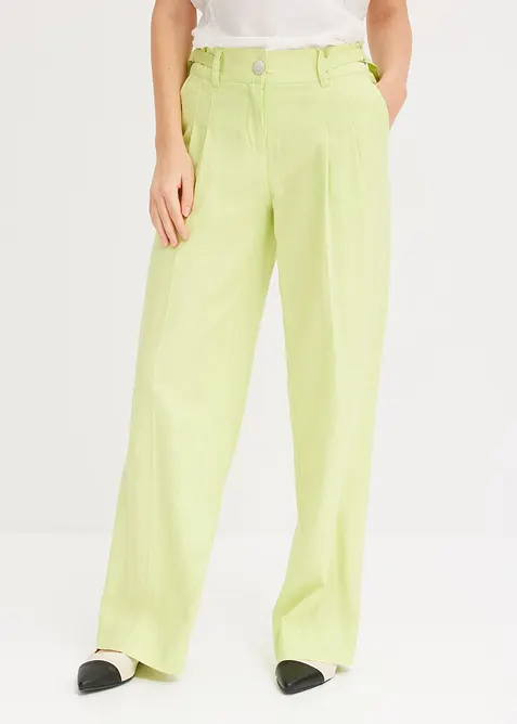 Pantalon palazzo l&eacute;ger, bonprix
