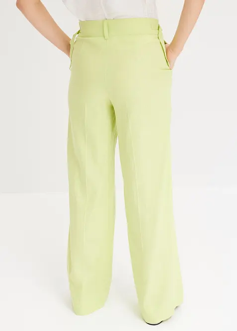 Pantalon palazzo l&eacute;ger, bonprix