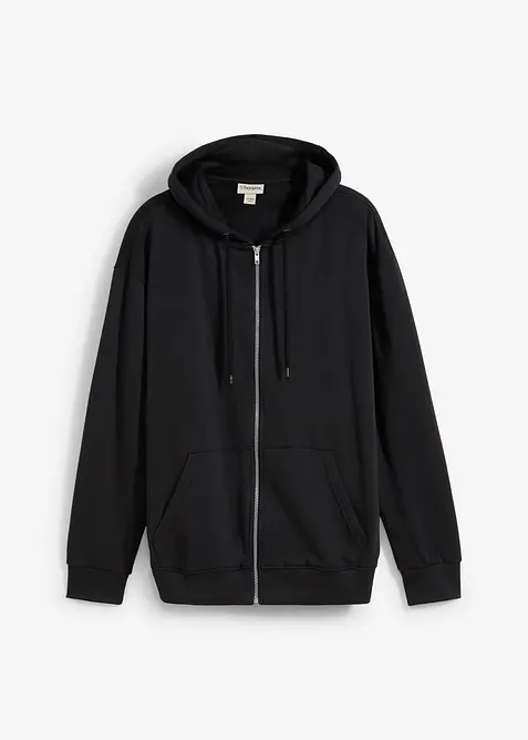 Sweat zipp&eacute;s &agrave; capuche, bonprix