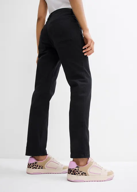 Pantalon en twill de coton extensible, bonprix