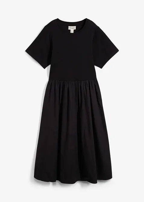 Robe midi 100% coton, bonprix