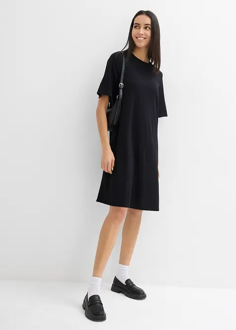 Robe en jersey, coupe trapèze, bonprix