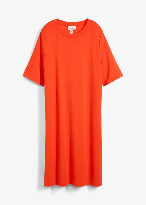 Robe en jersey, coupe trap&egrave;ze, bonprix