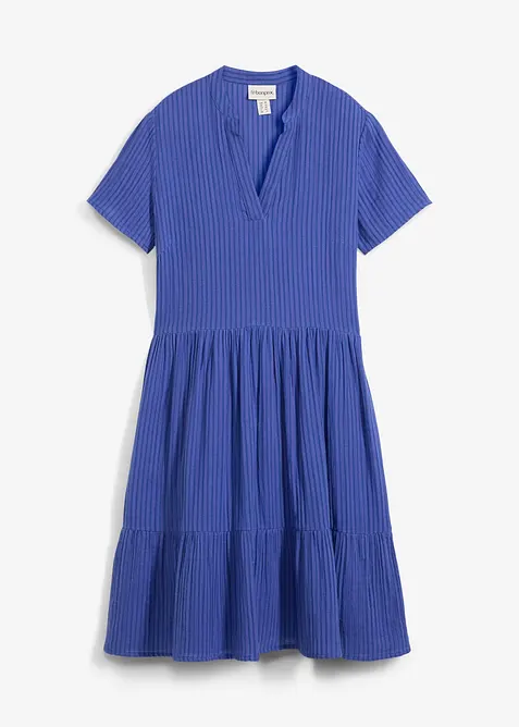 Robe rayée en gaze de coton, bonprix