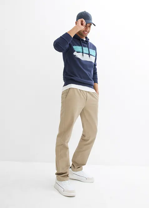 Sweat &agrave; capuche 100% coton, bonprix