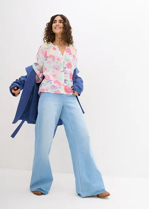 Chemisier en gaze de coton, bonprix