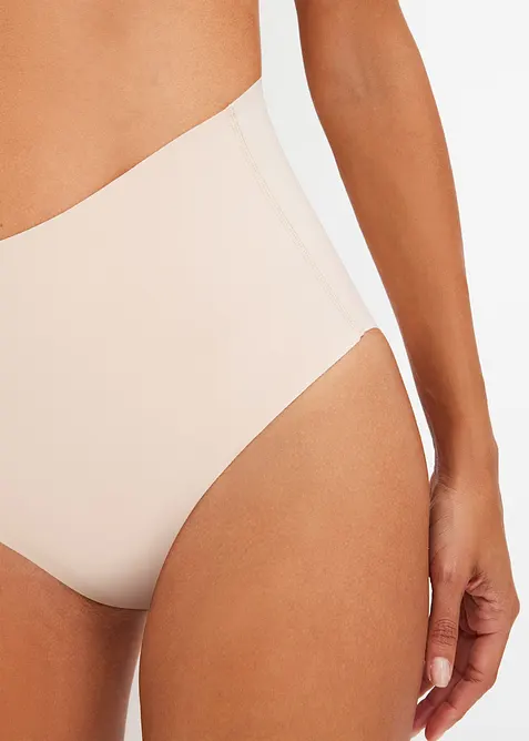 Lot de 2 slips sculptants ultra l&eacute;gers sans coutures, bonprix